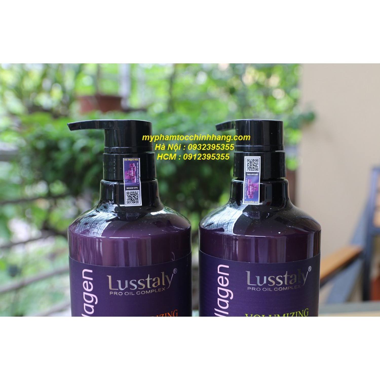 DẦU GỘI XẢ LUSSTALY COLLAGEN E 800ML