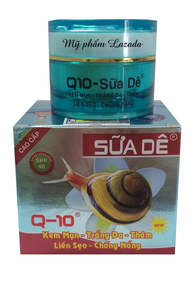 Kem mụn - trắng da - thâm - liền sẹo - chống nắng Q-10 sữa dê Nam Anh Khương