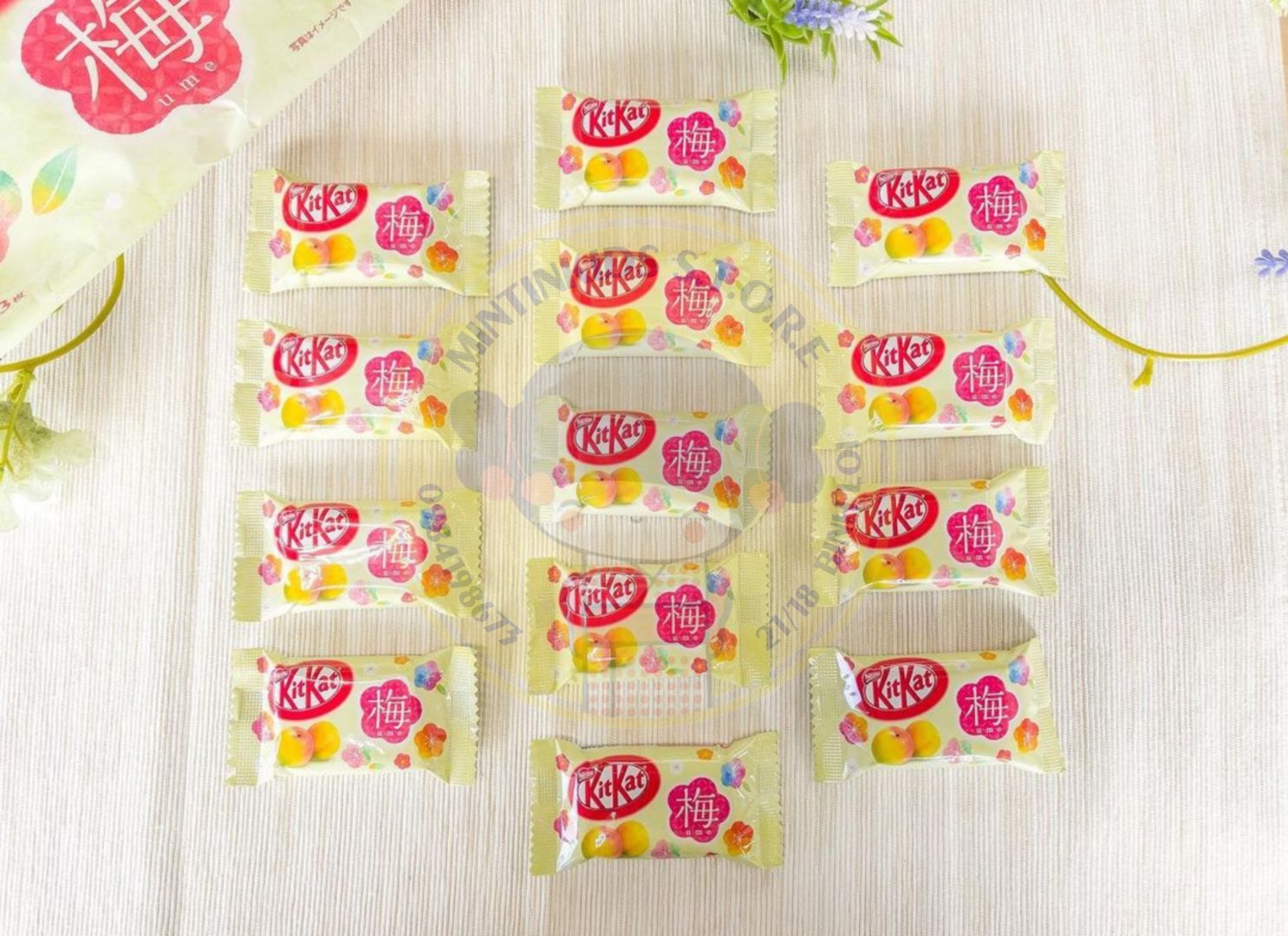 [HCM]KITKAT socola vị mơ xanh Ume