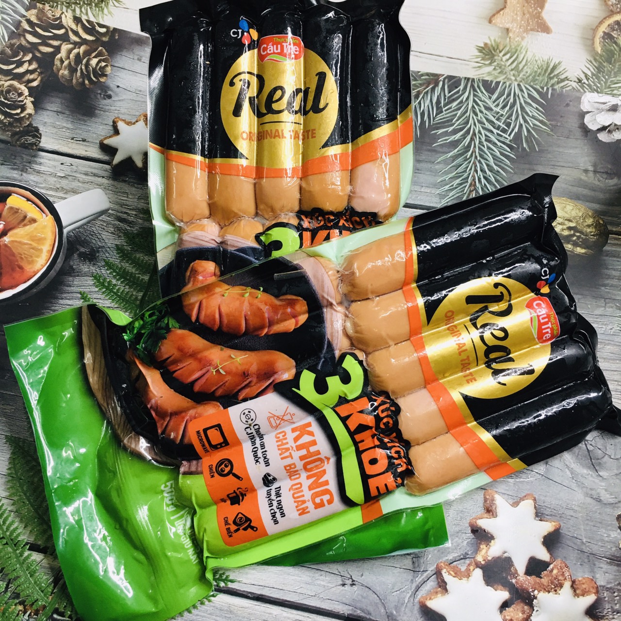 Xúc Xích Real Hàn Quốc 500g
