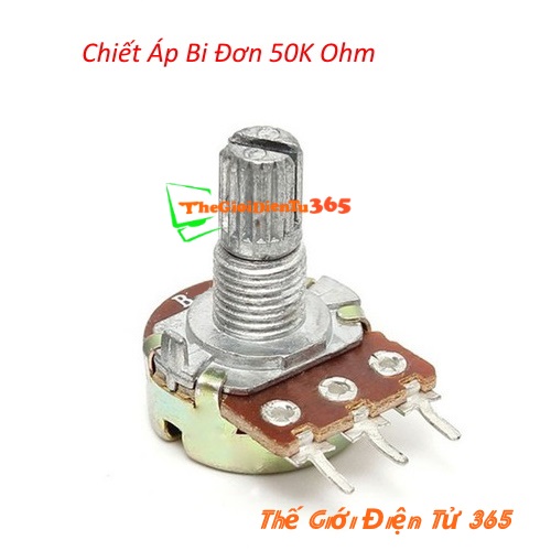 5 chiết áp bi đơn 50k ohm b50k