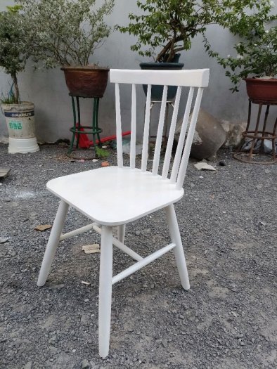 Ghế pinnstol 7 nan song tiện decor GHI20 làm ghế ăn, ghế cafe đẹp giá rẻ