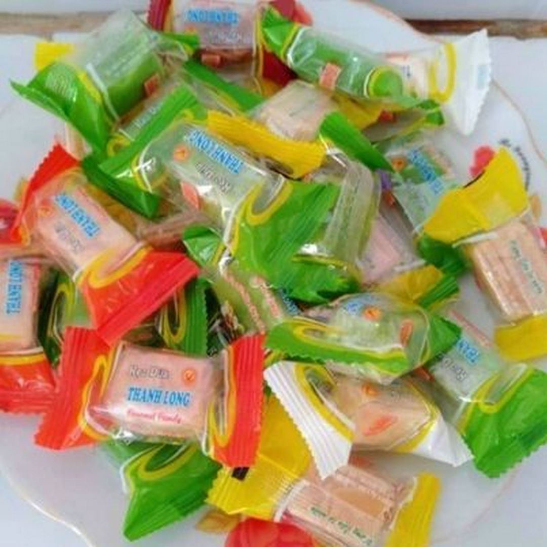 Kẹo Dừa Đủ Vị Thanh Long - Siêu Ngon 100G