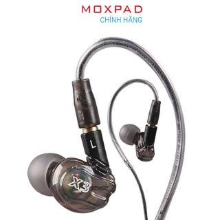 Tai nghe Moxpad X3 - Dây dẫn tháo rời, Có mic thoại, Âm thanh vượt tầm giá thumbnail