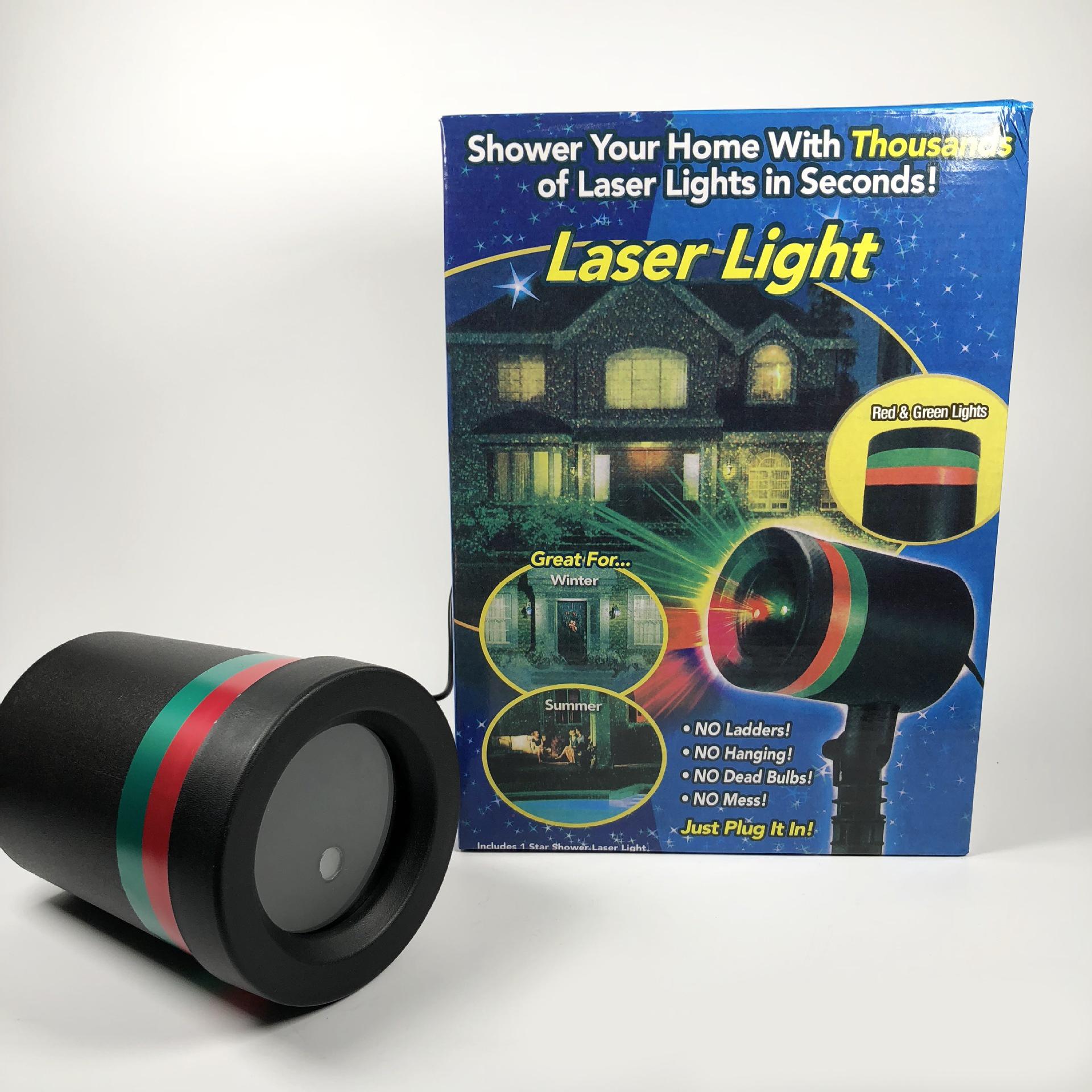 [FREESHIP MAX 15K][HCM]Đèn trang trí tết Laser Light (Màu Đen)
