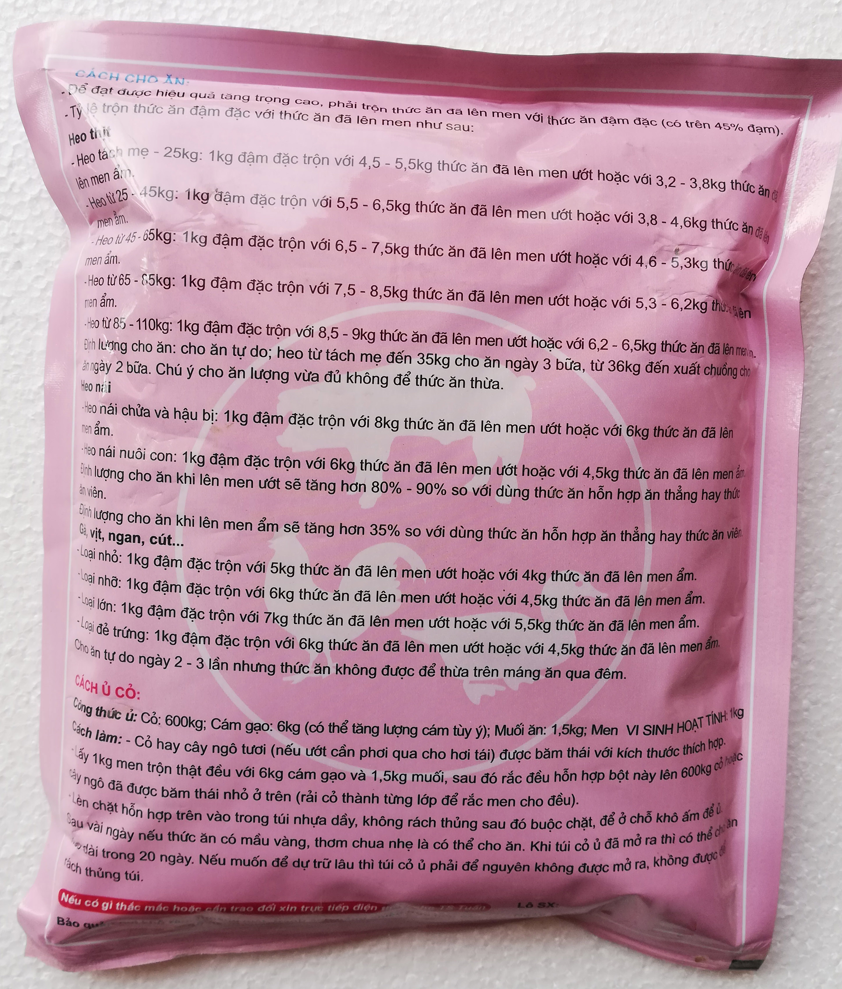 7 gói Men ủ vi sinh hoạt tính 500g