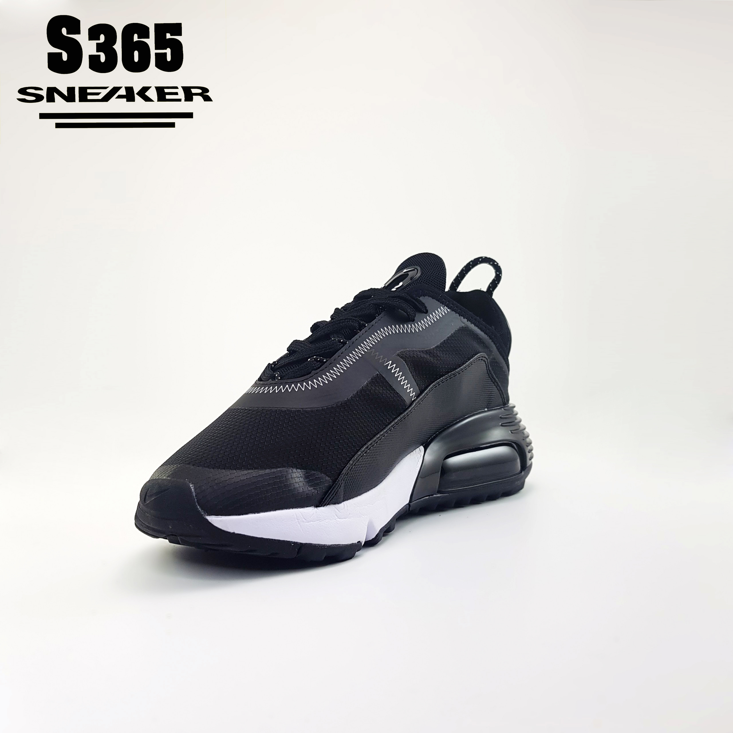 Giày Sneaker Air max 2090 black white size 39