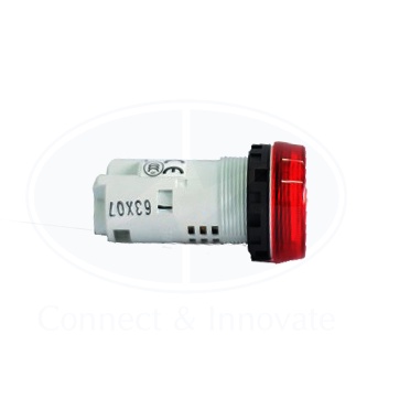 Đèn báo Idec loại phẳng, unibody YW1P phi 22mm