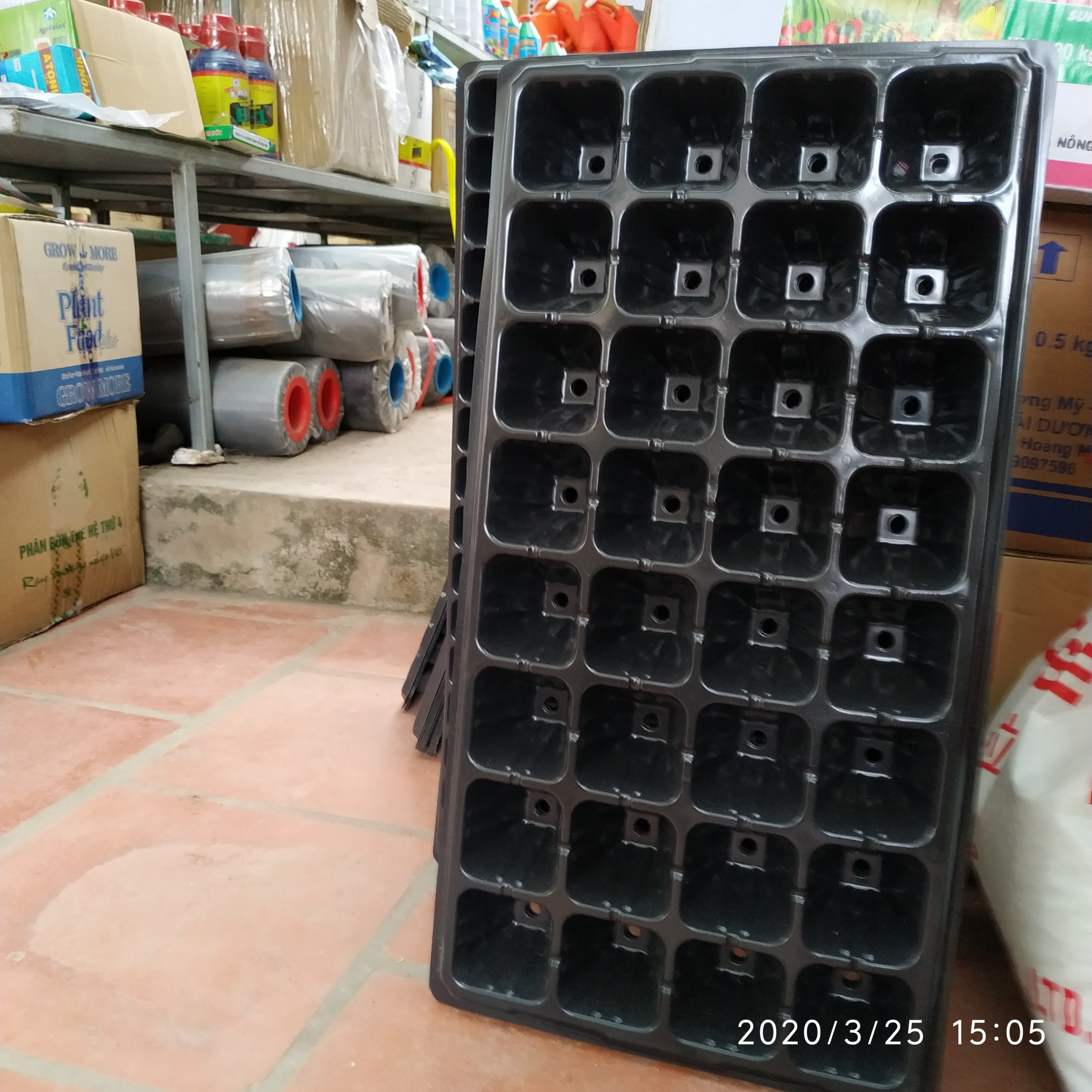 Khay nhưa uơm hạt giông cây con