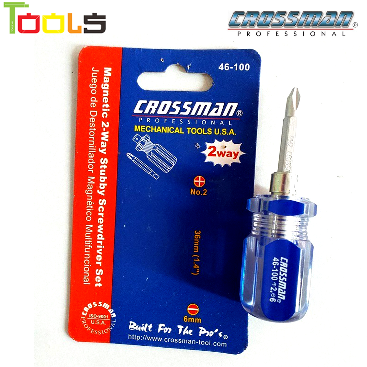 Tô vít 2 đầu lùn Crossman 46-100
