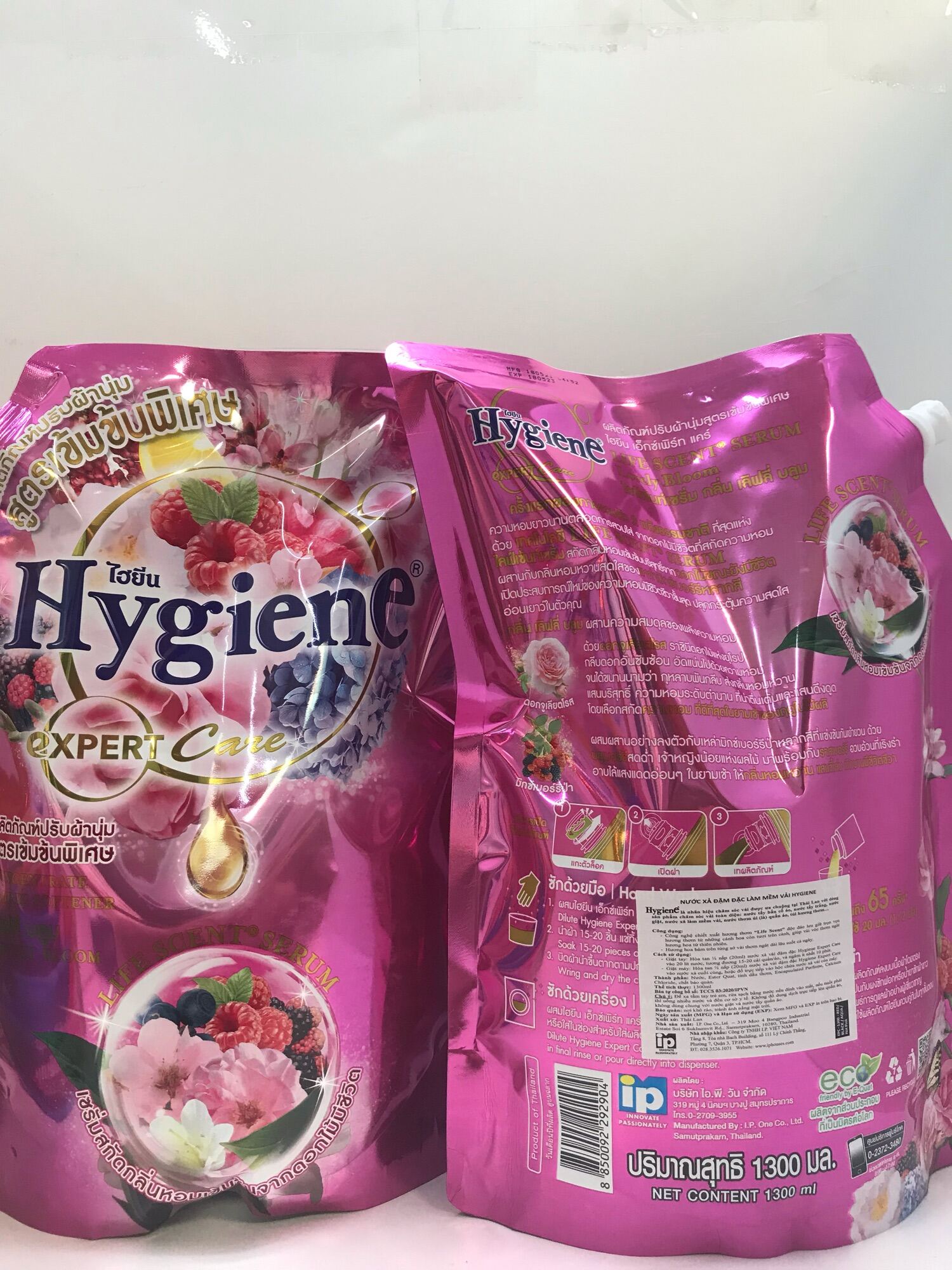 (HCM) Nước xả Hygiene túi 1150/1300ml Thái Lan