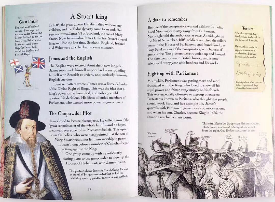 [Sách Nhập Khẩu] History of Britain Collection - 10 Books