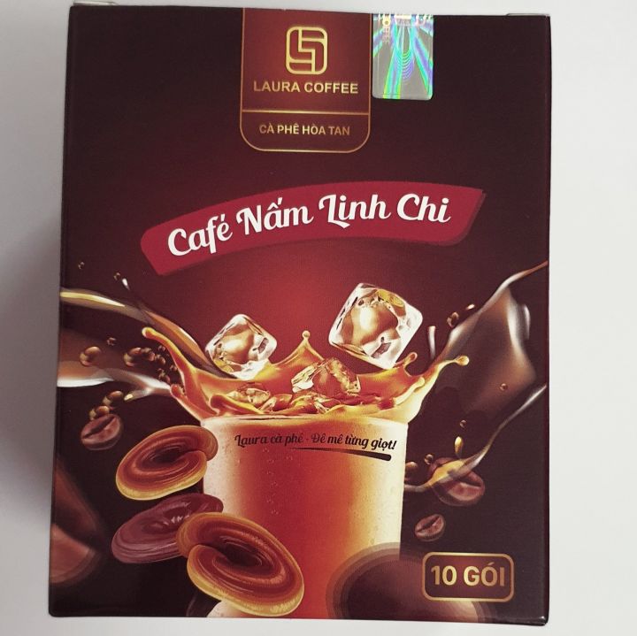 Cà phê Nhật Kim Anh cà phê hòa tan Laura Coffee (Hộp 10 gói)