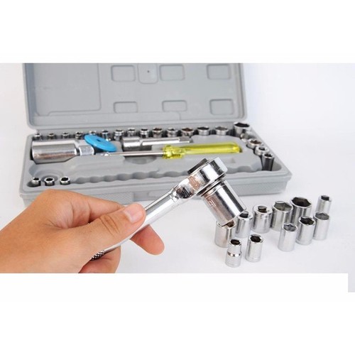 Bộ dụng cụ sửa chữa ôtô và xe máy 40 món