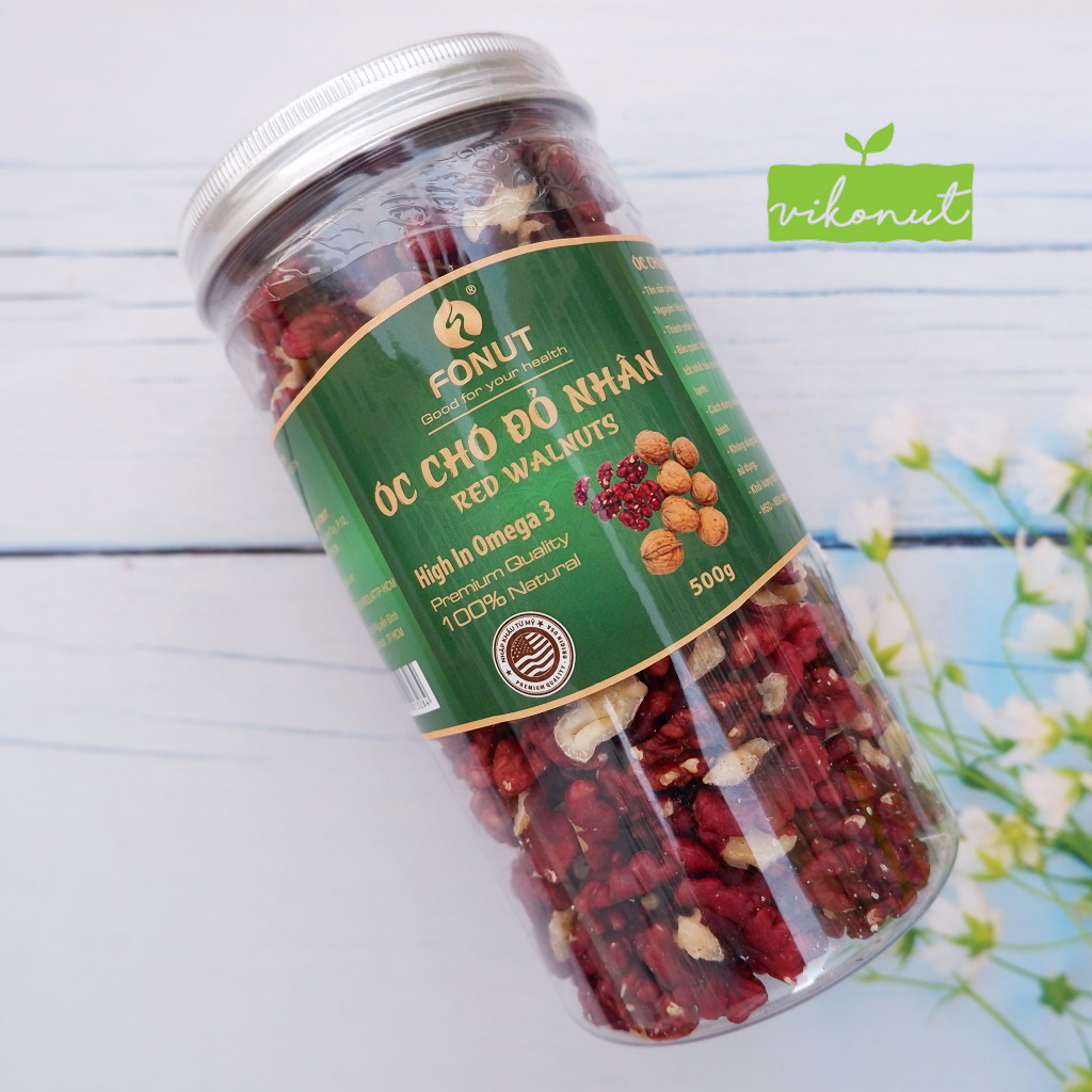 [HCM]Nhân Óc chó đỏ Mỹ [500gr 250g] - Shelled Walnut Óc chó đỏ tách vỏ