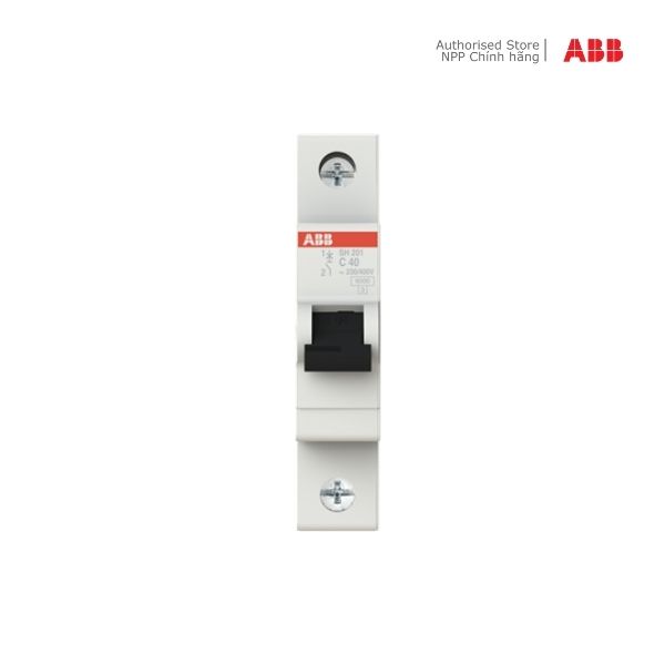 Cầu dao tự động ABB MCB 1P 40A 6kA (SH201-C40)