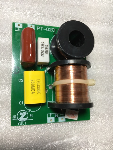 Mạch phân tần 2 loa YL-02C.Giá 1 mạch.