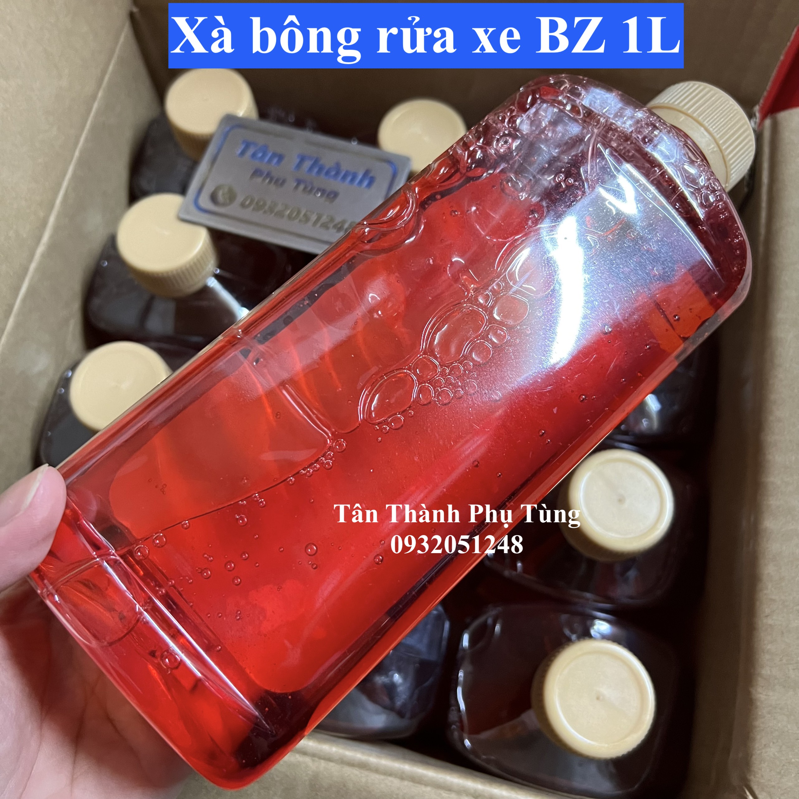 Xà bông rửa xe BZ siêu sạch 1L