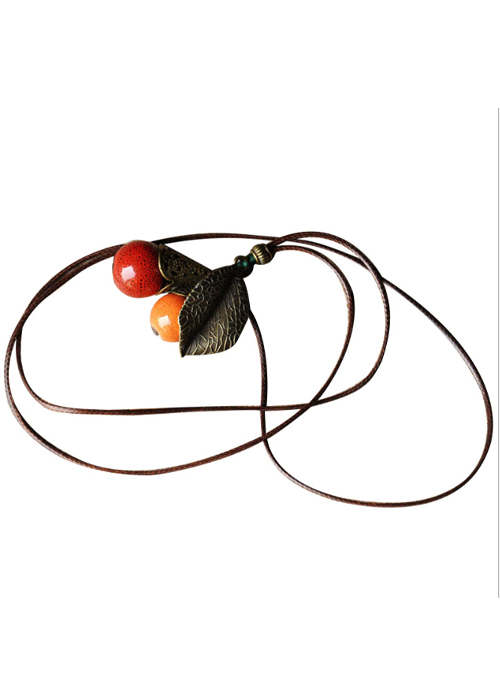 Vòng cổ gốm thời trang Vintage VGOM25
