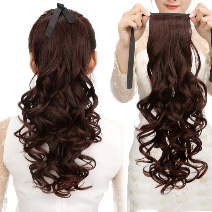 TÓC GIẢ NỮ CỘT XOĂN DÀI CỰC ĐẸP