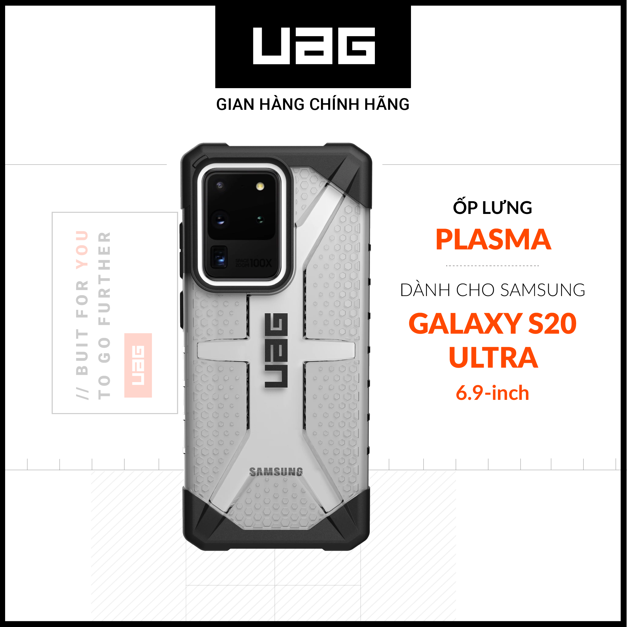 Ốp lưng UAG Plasma cho Samsung Galaxy S20 Ultra