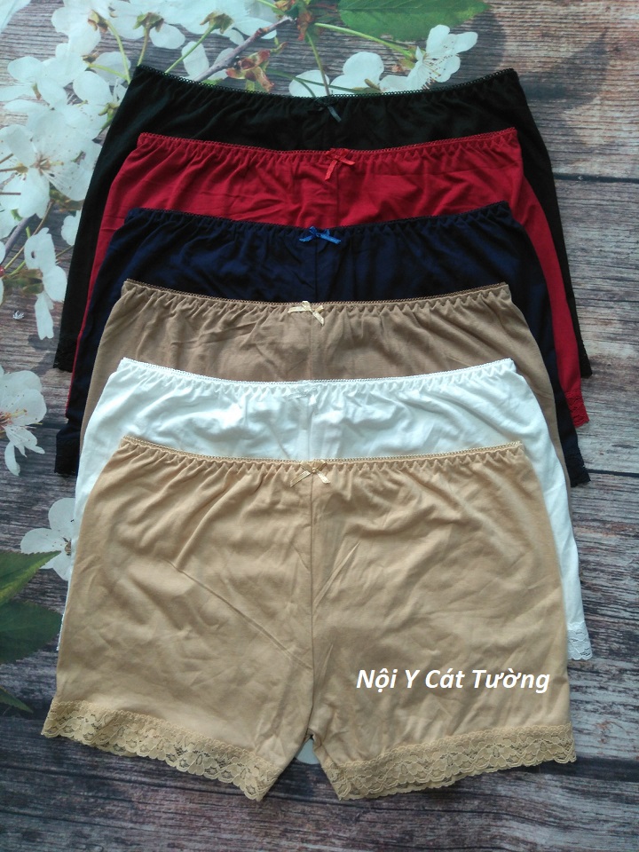 Quần lót đùi nữ, quần mặc trong váy cotton Việt Nam