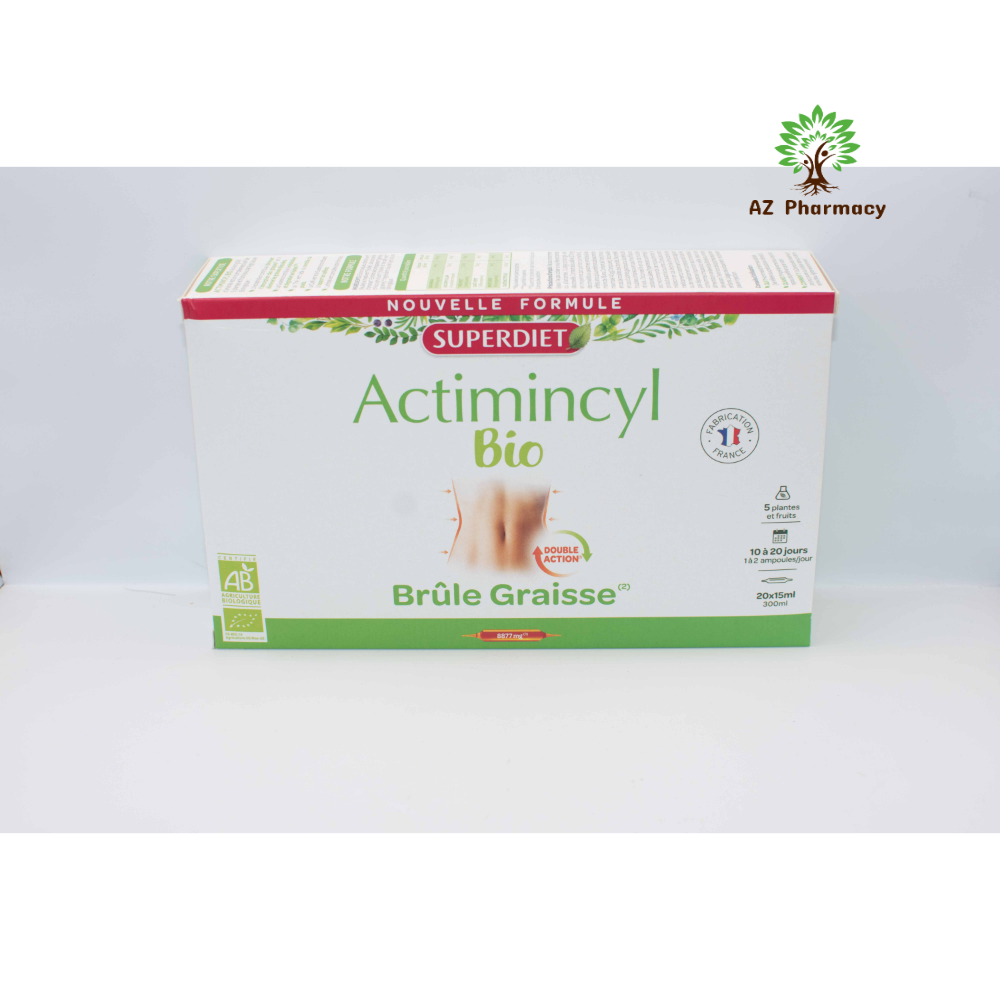 GIẢM CÂN SUPERDIET ACTIMINCYL BIO PHÁP, 20 ỐNG
