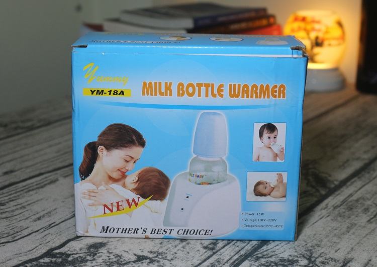 Máy hâm nóng , ủ sữa + Tặng bình sữa cho bé yêu (Trắng)
