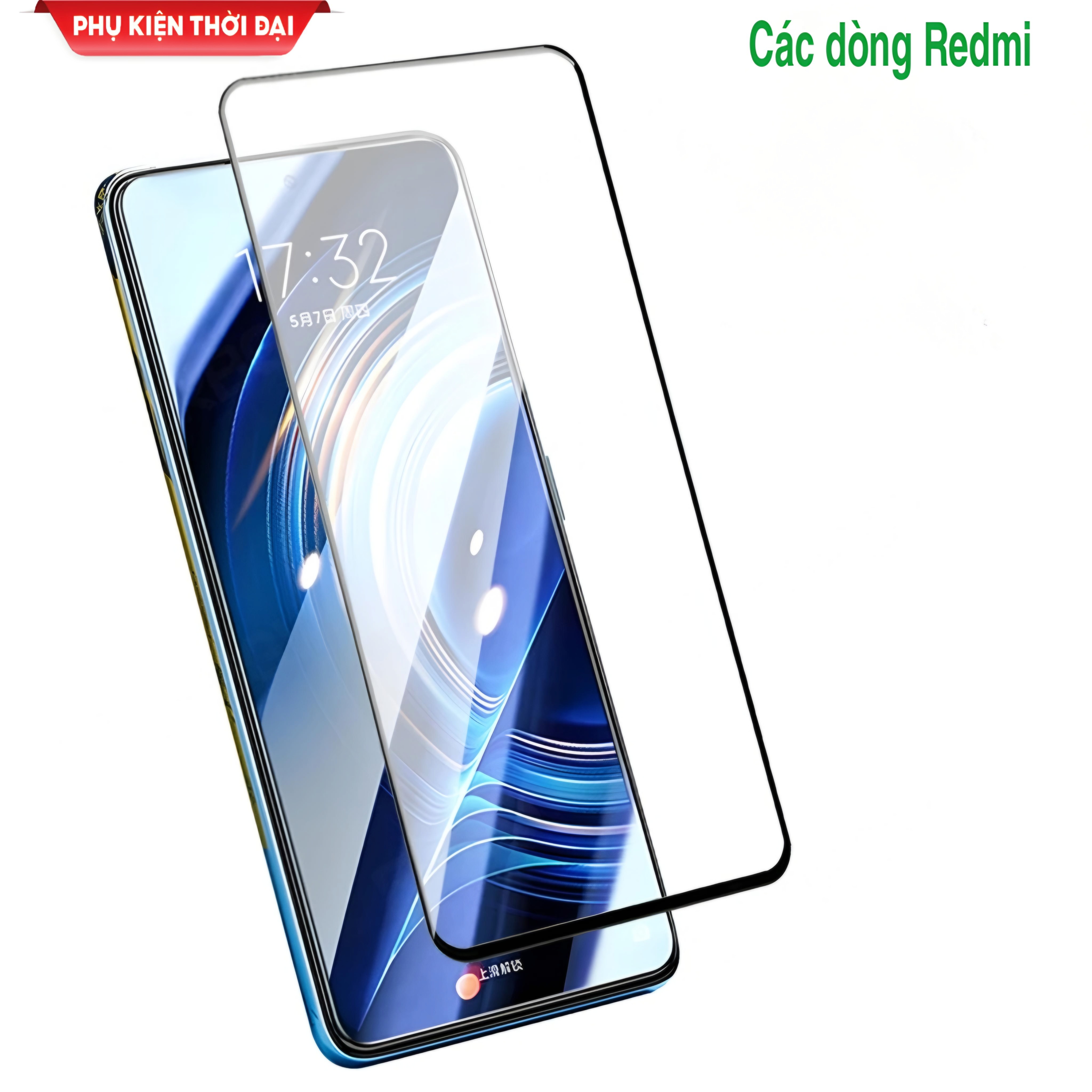 Cường lực redmi note 9 / note 9s / note 9 pro / note 10 pro / note 11 / 11s / note 11 pro full màn viền mỏng chất kính đẹp cao cấp