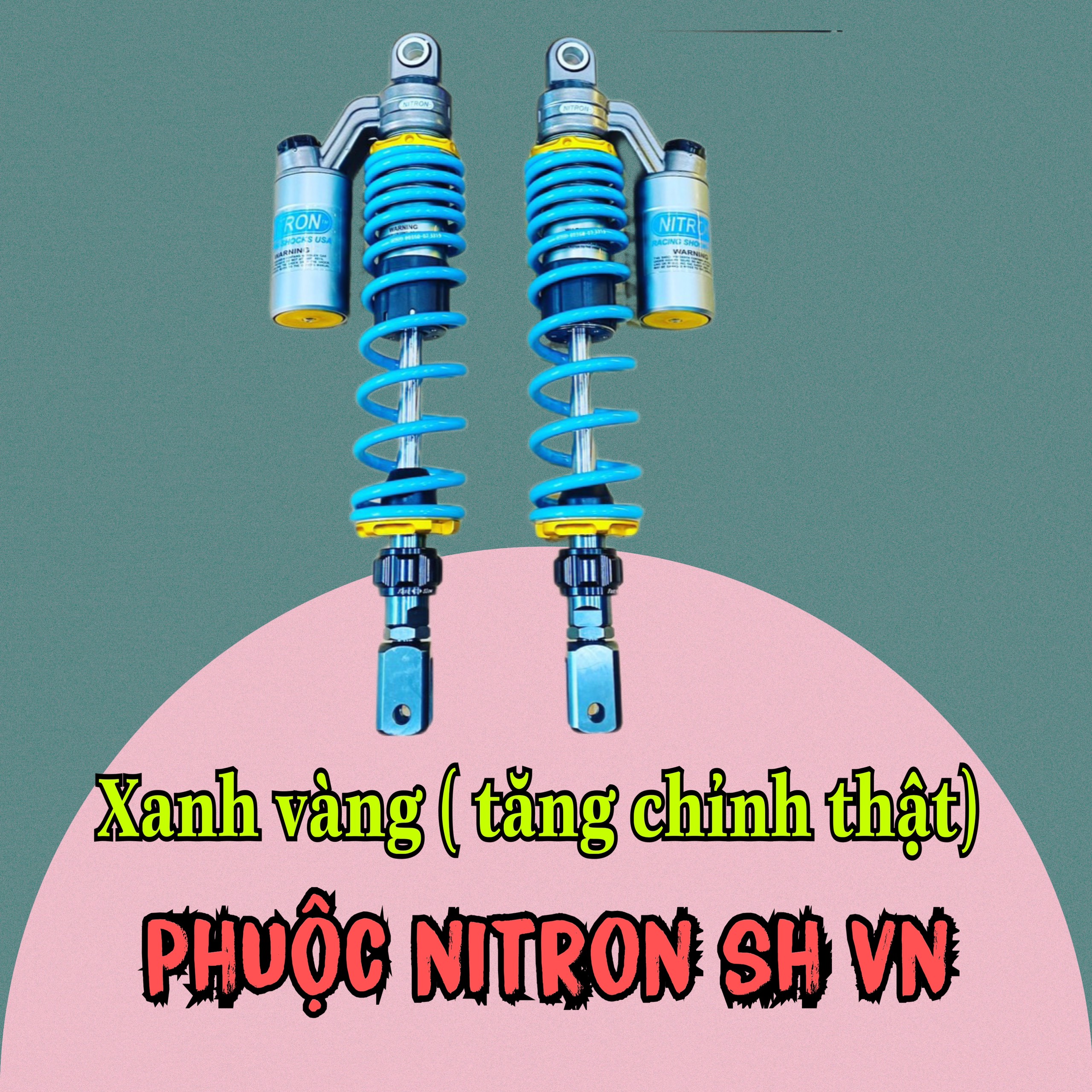 Phuộc NITRON AB-SHvn-SH 350i đủ màu