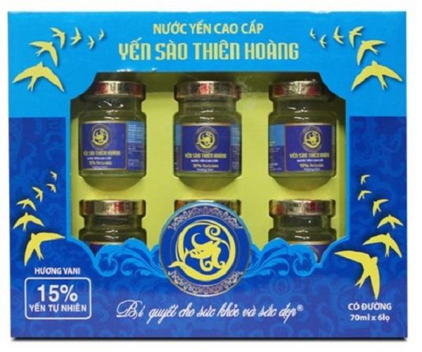 Yến sào Thiên Hoàng 15% yến tổ hương Vani