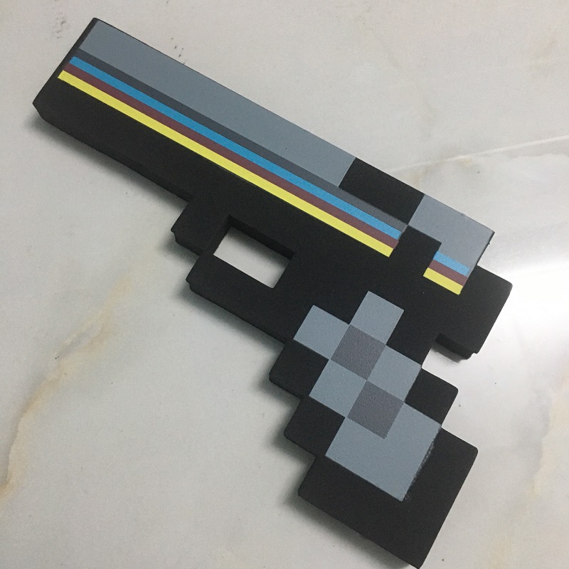 [HCM]Đồ chơi minecraft Sung lục đen
