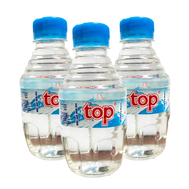 Thùng Nước Suối Chai Nhỏ Mini 230ml TOP (24 chai)