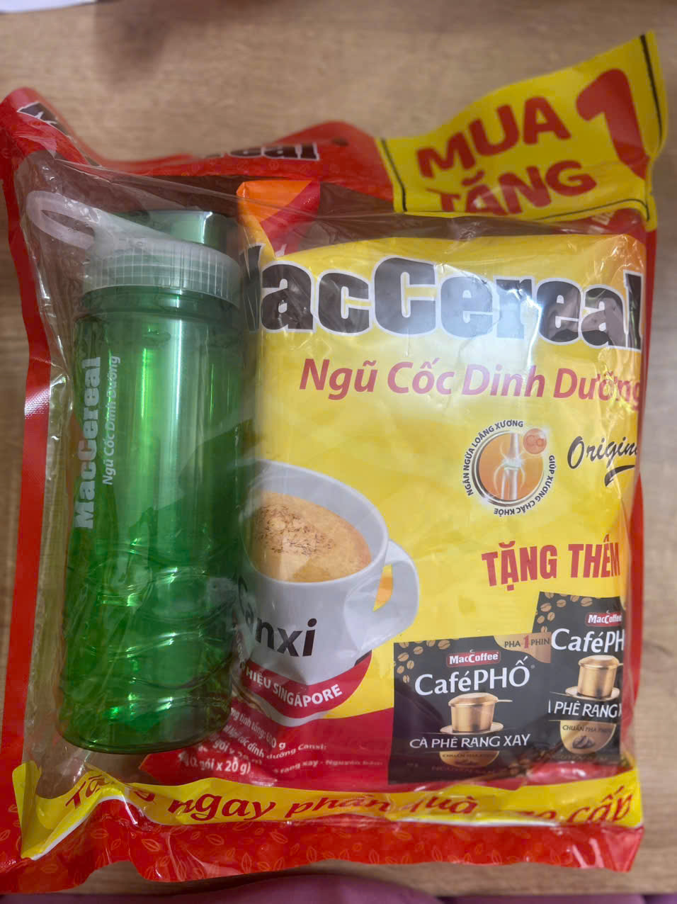 Ngũ cốc dinh dưỡng MacCereal 560g (20 Gói) - Hàng tách khuyến mãi có dính keo