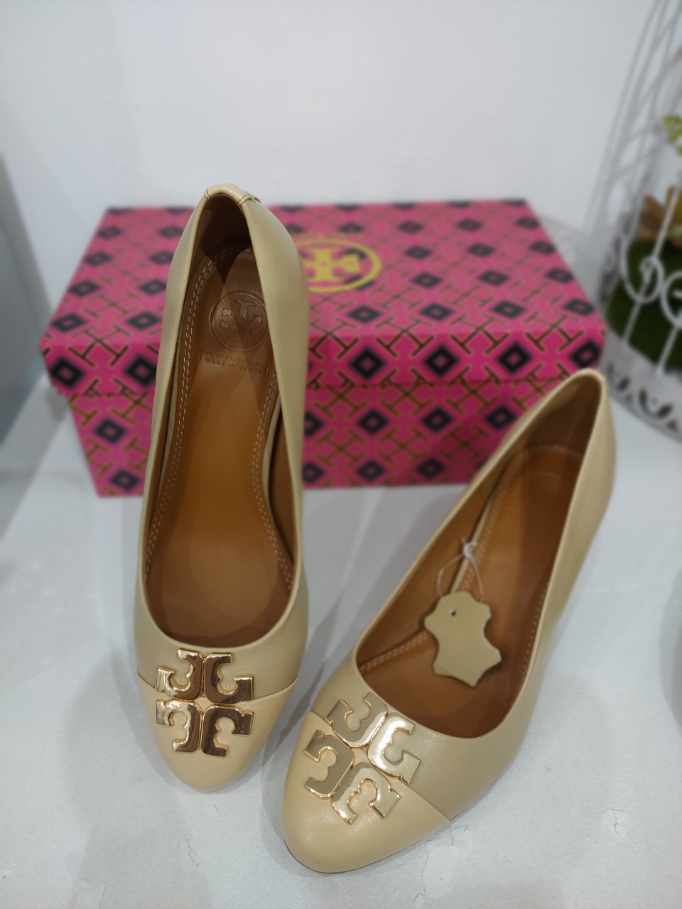 Giày Tory Burch Kira real leather, full box