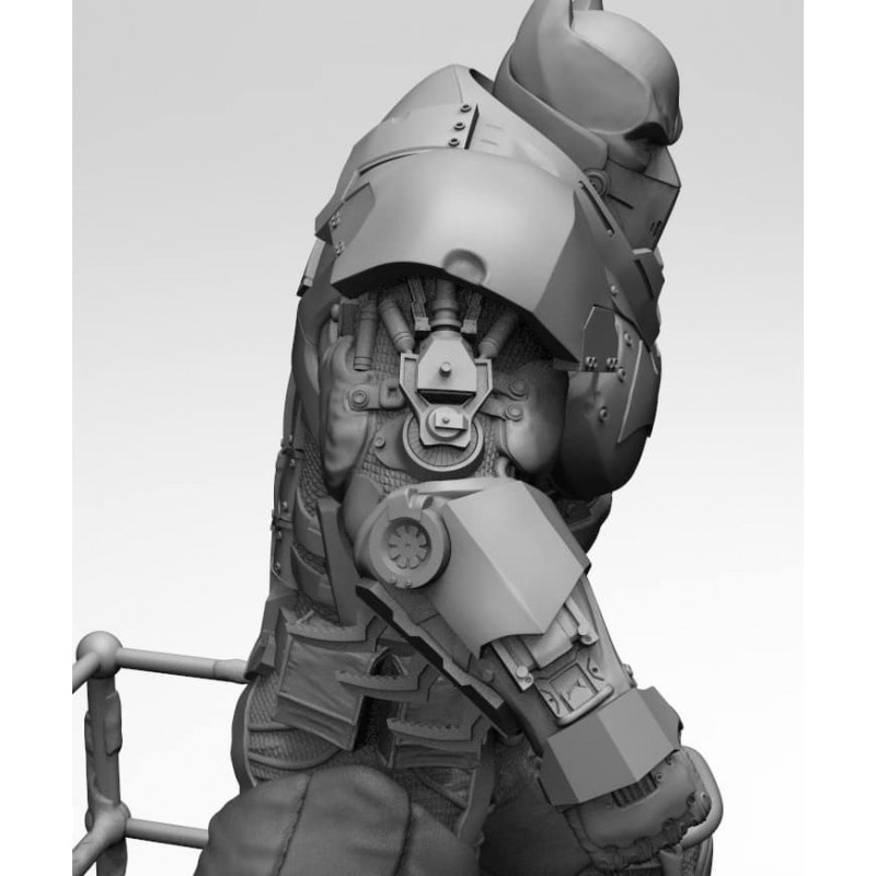 File in 3D Batman Arkham Origins XE Suit Statue