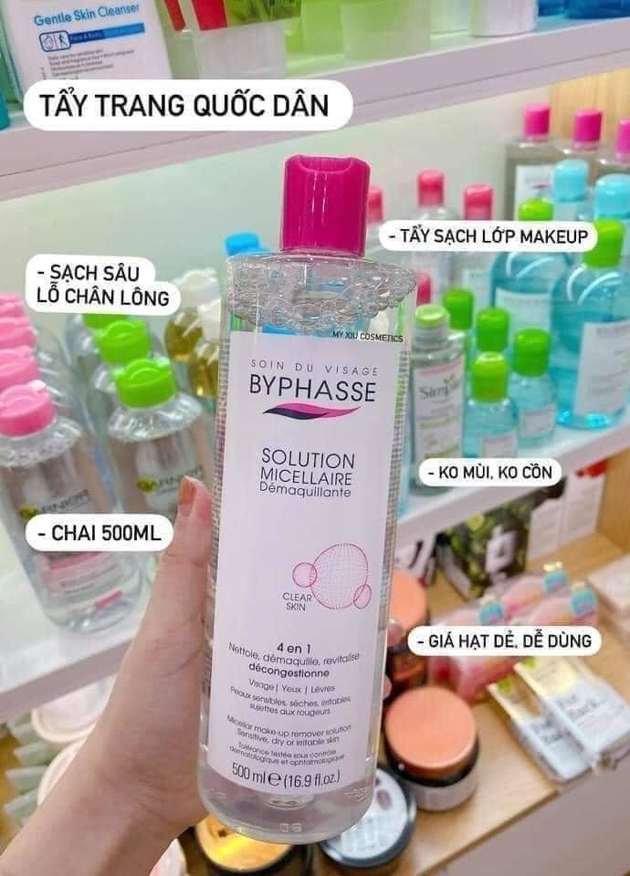 Nước Tẩy Trang Byphasse Solution Micellaire Face Make–Up Remover