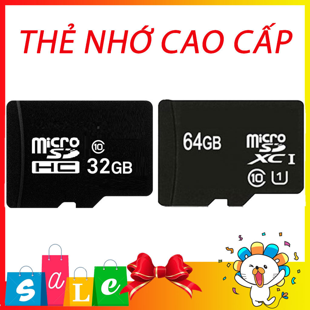 ( BẢO HÀNH CHÍNH HÃNG ) Thẻ nhớ Micro SD 32G