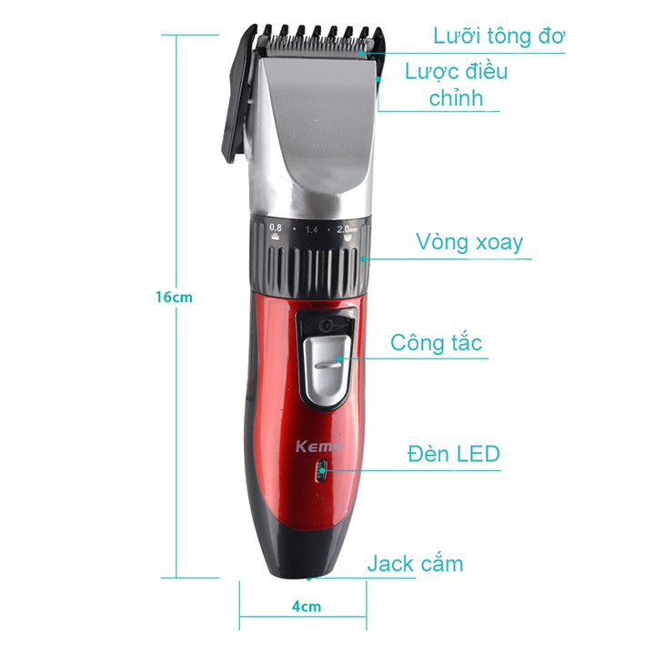 Tông đơ cắt tóc Kemei KM730