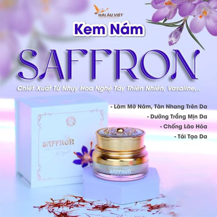 [ chính hãng 100% ] Combo NOÃN THỰC VẬT và KEM NÁM TRẮNG DA SAFFRON