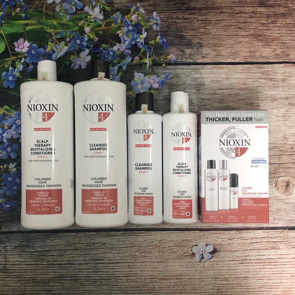 Dầu gội chống rụng tóc Nioxin System 4 Shampoo 1000ml ( New 2019)