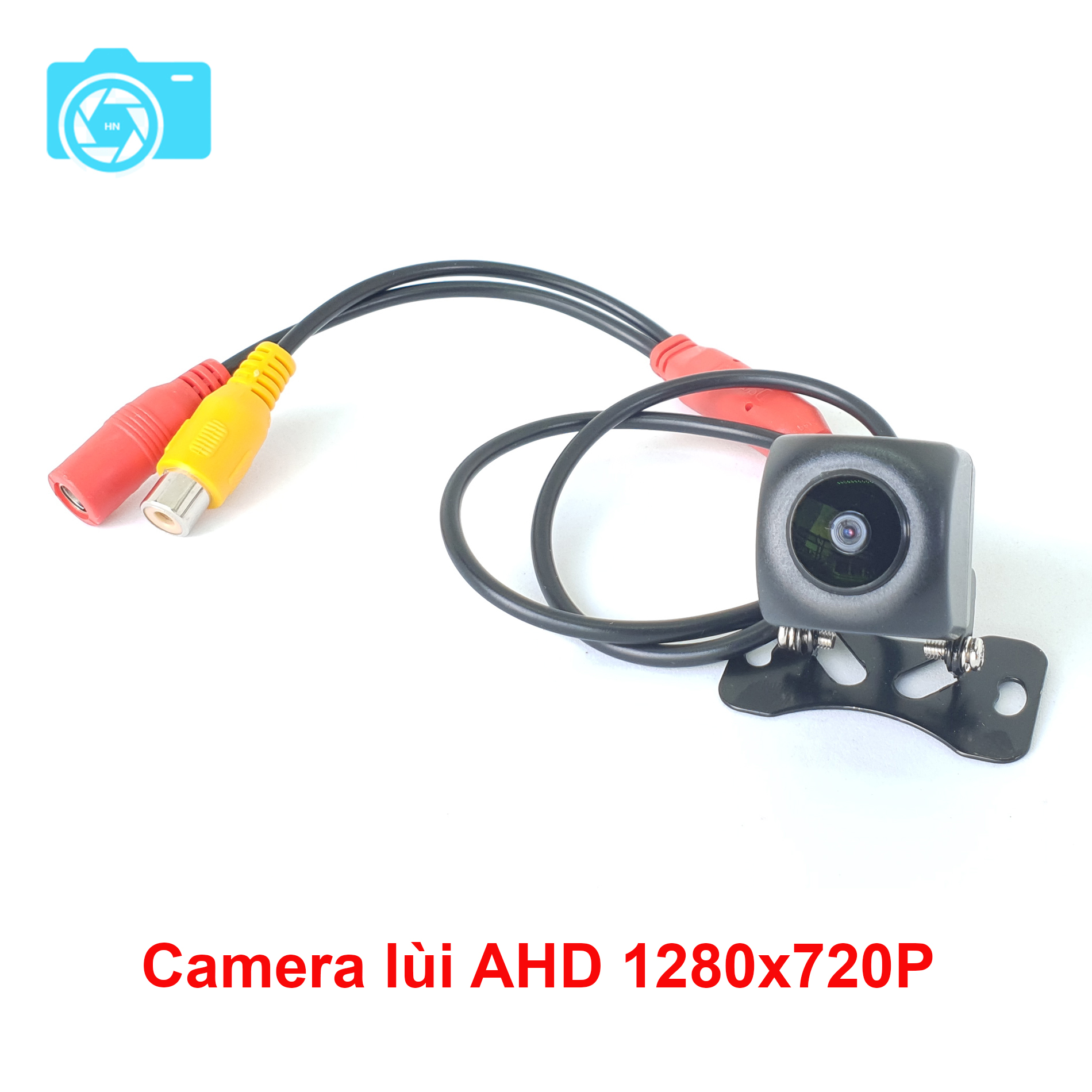 Camera lùi cho ô tô, công nghệ AHD, độ phân giải 720P, góc quay 160 độ, nguồn 12V
