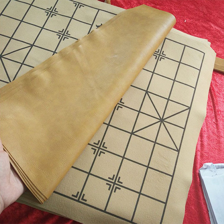 Bàn cờ tướng da PU mềm size lớn 50cm