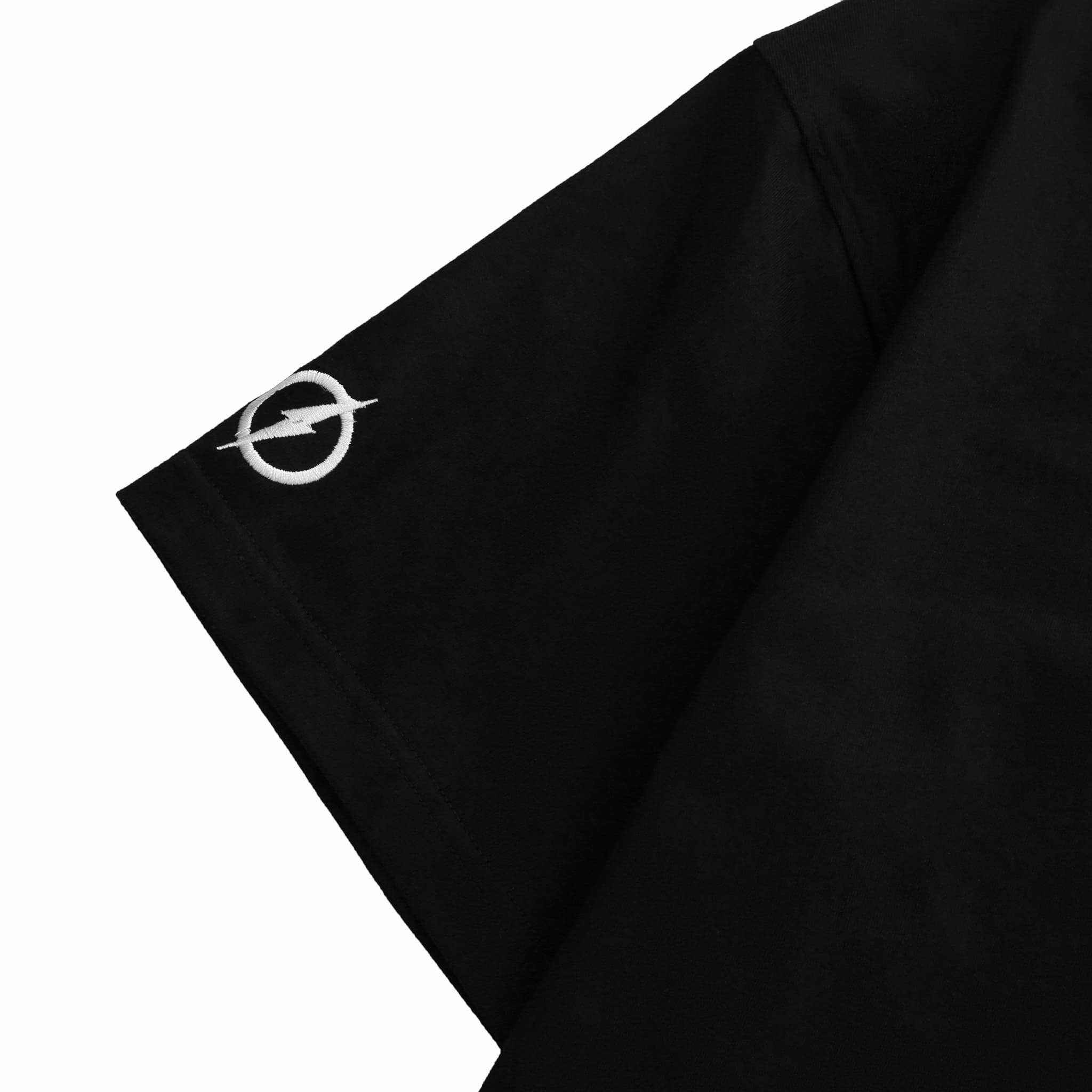 Áo thun polo TÓM.STUDIO họa tiết thêu logo basic - Đen