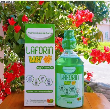 ✅✅ Nước súc miệng LAFORIN chai 500ml