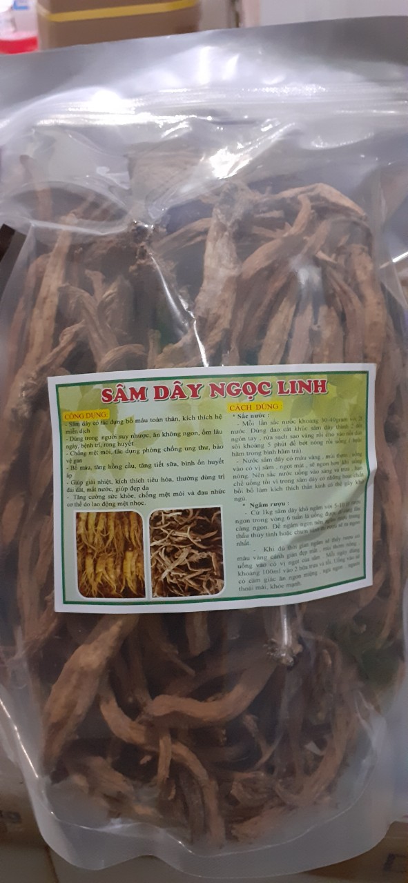 1kg SÂM DÂY ngọc linh kon tum thơm phức