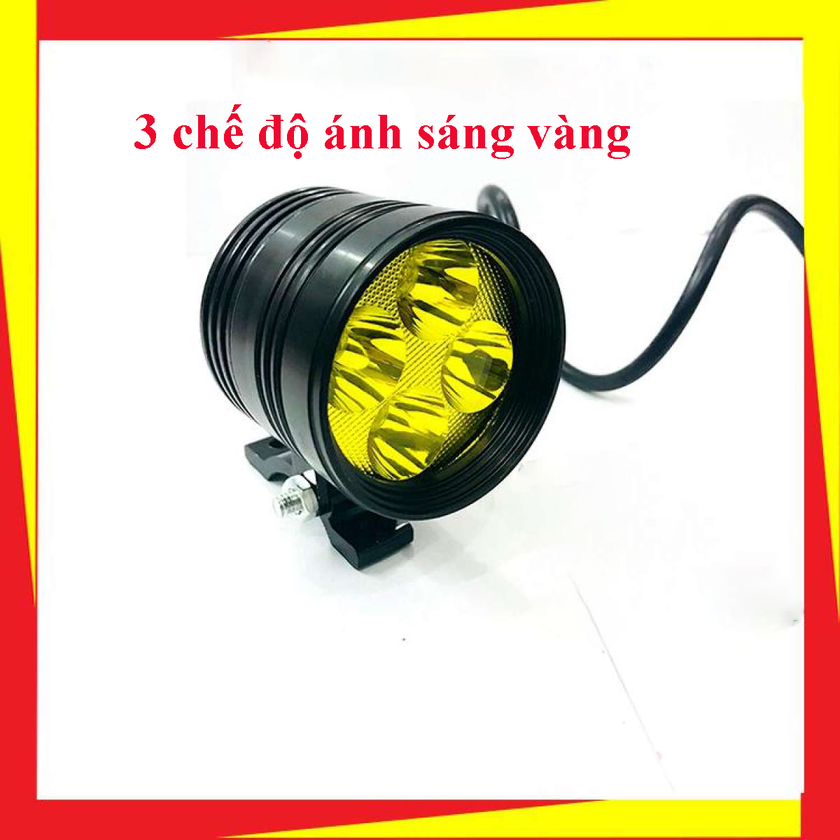Đèn trợ sáng l4 ngắn 🔥3 chế độ mẫu 2021🔥 tặng kèm len vàng