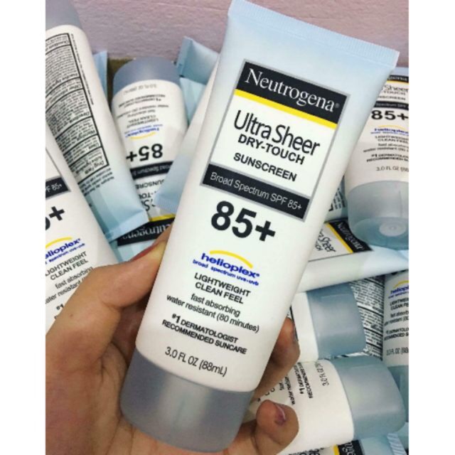 [Hcm]Kem Chống Nắng Neutrogena Ultra Sheer 85+.Date 2025 (88Ml)