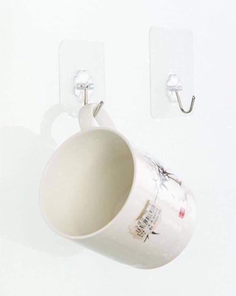 Combo 10 chiếc móc dán tường cường lực