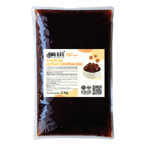 Ông Bầu - Trân Trâu Thạch 3Q Hương Vị Đường Đen (2kg)